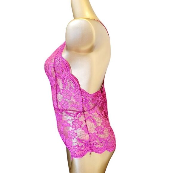 Brand New Sexy Purple Lingerie Bodysuit Teddy size: Large - Picture 3 of 4